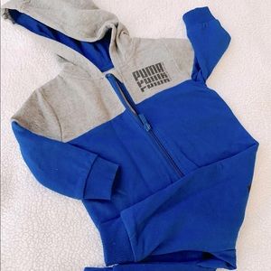 NWOT! Puma zip up hooded one piece